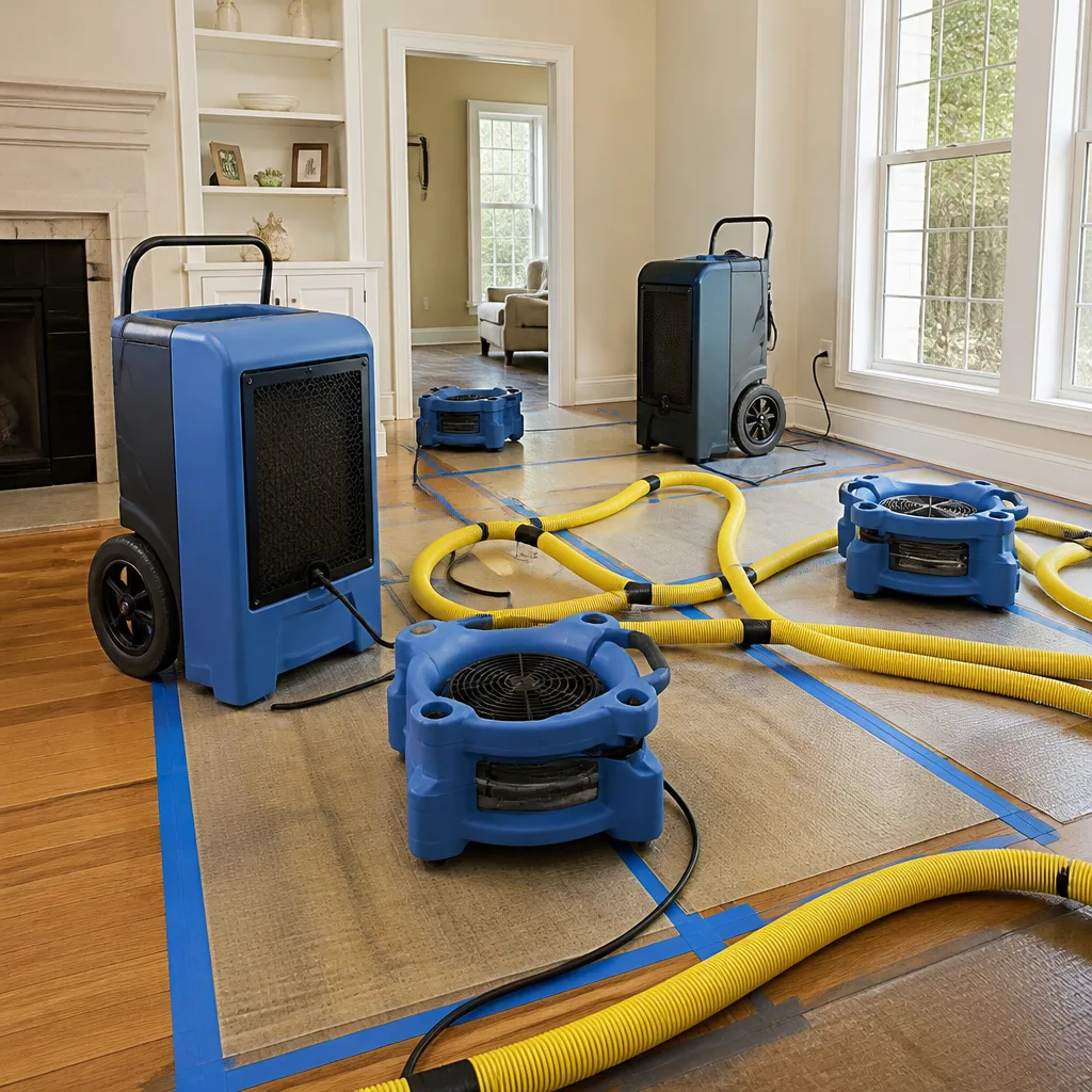 Water damage drying